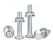 Mushroom head square neck bolt