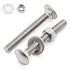 Mushroom head square neck bolt